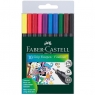 Cienkopisy Faber-Castell Grip Finepen, 10 kolorów (151610 FC)