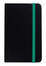 Notes A6 Linia czarny/ zielony ANTRA