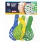 Balon gumowy Godan PREMIUM DINOZAURY 5 szt biało-zielony 300 mm 12cal (GS110/P154)
