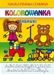 Kolorowanka. Zabawki - Beata Guzowska