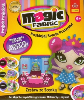 Magic Fabric Zestaw ze scenką + 1 gratis Przyjęcie Przyjaciółek (09710)