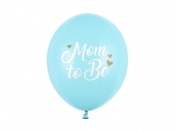 Balony Mom to Be Blue 30cm 6szt