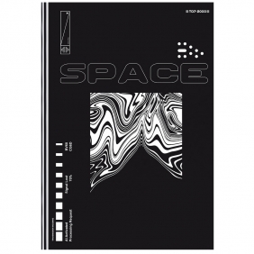 Brulion Top 2000 Basic A4/96k kratka z marginesem, 1 szt