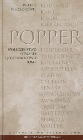 Wielcy Filozofowie 22 Społeczeństwo otwarte i jego wrogowie Tom 2 - Popper Karl R.<br />