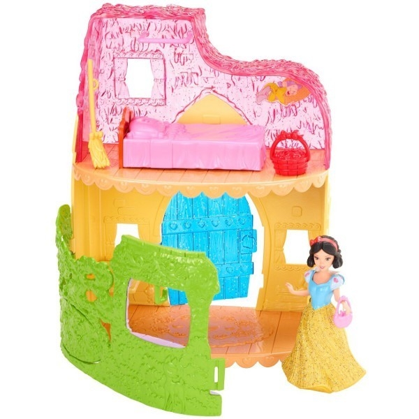 BARBIE Disney domki księżniczek magiclip