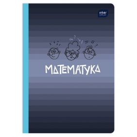 Zeszyt A5/60k kratka Hybrid FSC - Matematyka, 1 szt