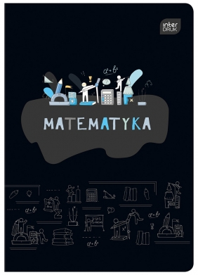 Zeszyt A5/60k kratka Hybrid FSC - Matematyka, 1 szt