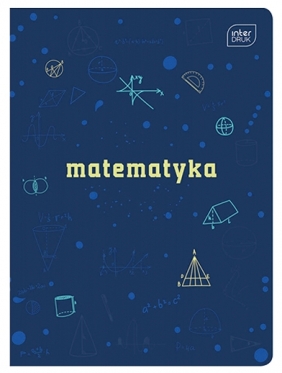 Zeszyt A5/60k kratka Hybrid FSC - Matematyka, 1 szt