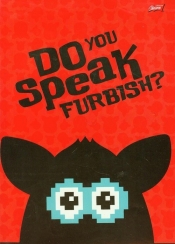 Zeszyt A4 Furby w kratkę 60 kartek Do you speak furbish? - <br />