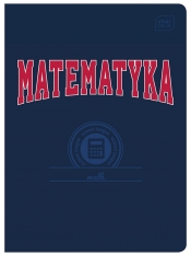 Zeszyt A5/60k kratka Hybrid FSC - Matematyka, 1 szt