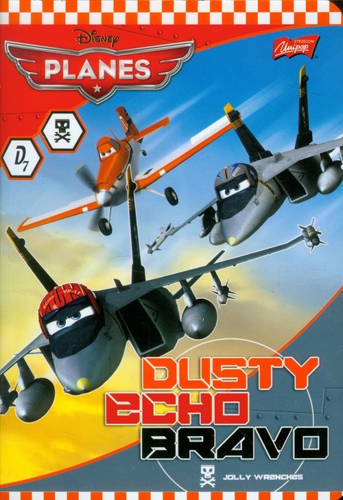 Zeszyt A5 Planes w trzy linie 16 kartek linia dwukolorowa Dusty Echo Bravo