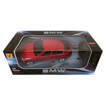Samochód osobowy zdalnie sterowany - BMW 4189 czerwony