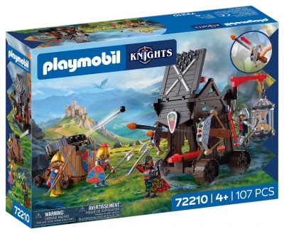 Playmobil Wieża szturmowa rycerzy herbu Smok 72210