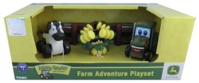 John Deere zestaw farmerski mini Krowa - <br />