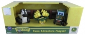 John Deere zestaw farmerski mini Krowa - <br />