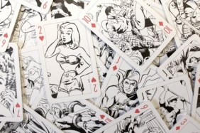Amazing Comics Color-In Playing - 55 kart do kolorowania (54210)