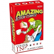 Amazing Comics Color-In Playing - 55 kart do kolorowania (54210)