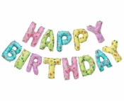Balon foliowy Godan napis happy Birthday (BL-AHBD)