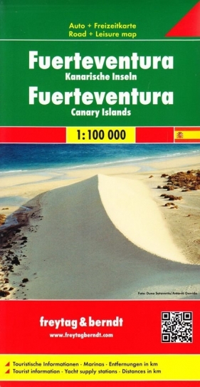 Fuerteventura mapa 1:100 000 Freytag & Berndt