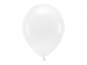 Balony Eco białe 30cm 100szt