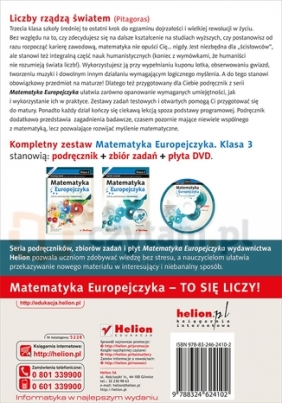 Matematyka Europejczyka. Podręcznik dla szkół ponadgimnazjalnych. Zakres podstawowy i rozszerzony. Klasa 3 - Katarzyna Nowoświat, Artur Nowoświat