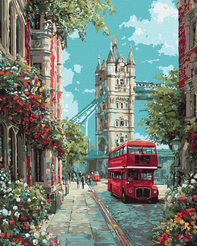 <img src='https://webimage.pl/pics/102/5/d4823104395102.jpg' style='height:440px' /> Malowanie po numerach - Kwitnący Londyn 40x50cm
