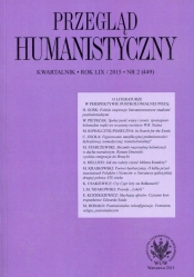 Przegląd Humanistyczny 2015/2 - <br />