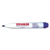Marker suchościeralny Titanum, 3,0 mm - niebieski (71060)