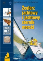 Żeglarz jachtowy i jachtowy sternik morski z płytą CD