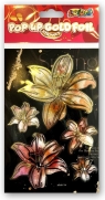Naklejki foliowe Gold Lilies PENMATE