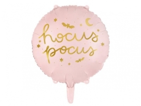 Balon foliowy Hocus Pocus różowy 45cm