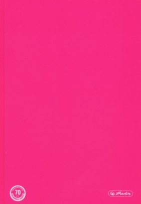 Brulion A5 Color Blocking w kratkę 96 kartek różowy - <br />