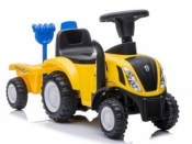Jeździk traktor 658T żółty