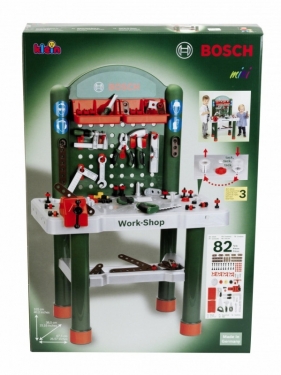 Warsztat Bosch 82 elementy (8710)