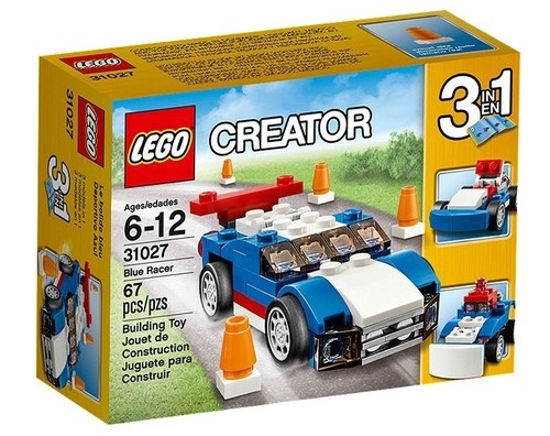 Lego CreatorNiebieska wyścigówka (31027)