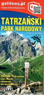 Mapa tur. - Tatrzański Park Narodowy 1:27 000 - Opracowanie zbiorowe