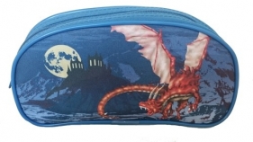 Piórnik saszetka owalna Master Collection Smok