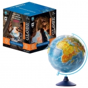 Globus interaktywny 25 cm z mapą fizyczną i polityczną (PL251512)