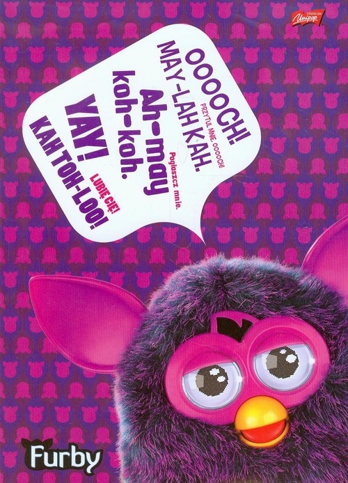 Zeszyt A4 Furby w kratkę 60 kartek