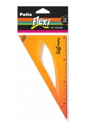 Ekierka Flexi 18 cm - pomarańczowa