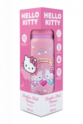 Coolpack, Bidon metalowy/termos Hello Kitty Pink 1 - Light Pink (20103PTR)