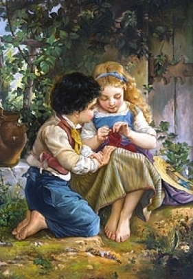 Puzzle 1500 Copy of 'A Special Moment', Emile Munier (151103) - praca zbiorowa