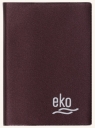 Kalendarz 2016 EKO kieszonkowy bordowy metaliczny