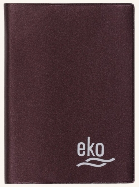 Kalendarz 2016 EKO kieszonkowy bordowy metaliczny - <br />