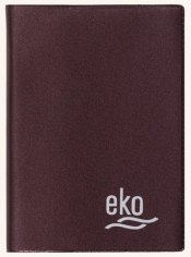 Kalendarz 2016 EKO kieszonkowy bordowy metaliczny - <br />
