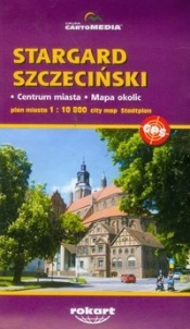 Stargard Szczeciński plan miasta 1:10 800