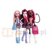 MONSTER HIGH Ghoulebrities trzypak (CGF51)