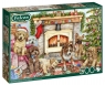 Puzzle 500 Falcon Christmas Świąteczne szczenięta