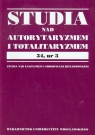 Studia nad autorytaryzmem i totaliryzmem 34,3