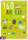 160 naklejek. Psy i koty